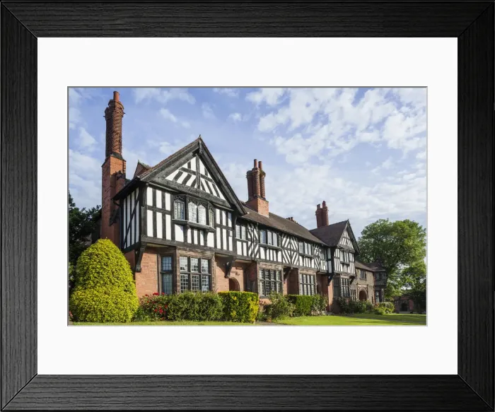 Framed Print : England, Merseyside, Wirral, Port Sunlight, Housing Framed Print : England, Merseyside, Wirral, Port Sunlight, Housing