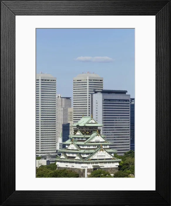 Framed Print : Japan, Honshu, Kansai, Osaka, Osaka Castle Framed Print : Japan, Honshu, Kansai, Osaka, Osaka Castle