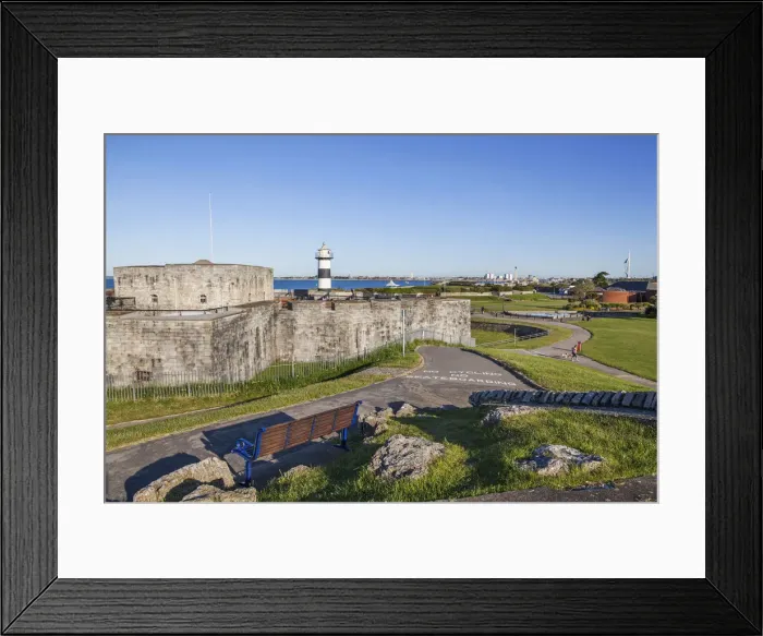 Framed Print : England, Hampshire, Portsmouth, Southsea Castle Framed Print : England, Hampshire, Portsmouth, Southsea Castle