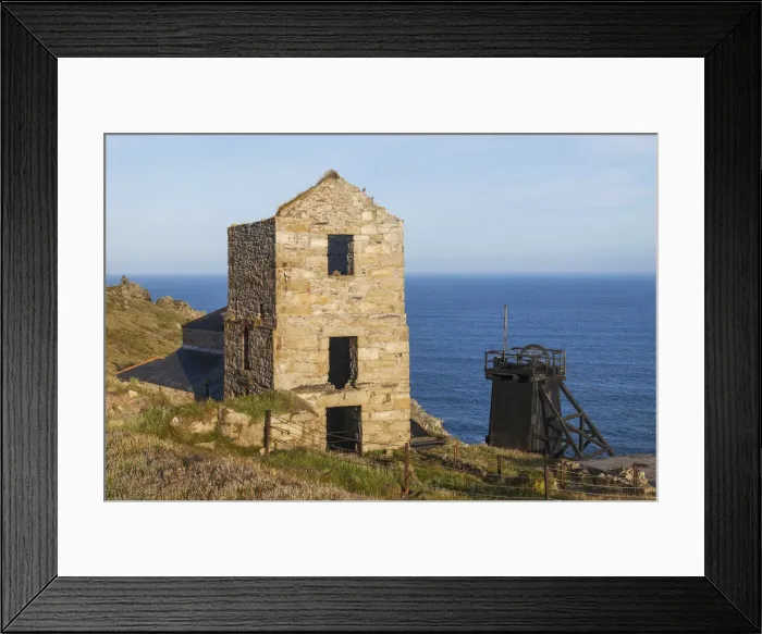 Framed Print : England, Cornwall, Levant Mine Framed Print : England, Cornwall, Levant Mine