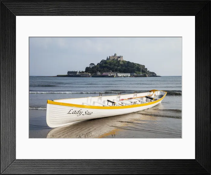 Framed Print : England, Cornwall, Marazion, St. Michaels Mount Framed Print : England, Cornwall, Marazion, St. Michaels Mount
