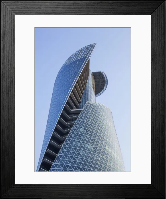 Framed Print : Japan, Honshu, Aichi, Nagoya, Mode Gakuen Spiral Tower Building Framed Print : Japan, Honshu, Aichi, Nagoya, Mode Gakuen Spiral Tower Building