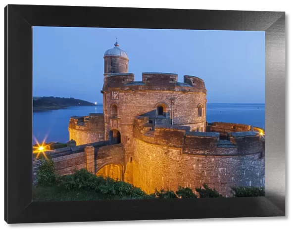 England, Cornwall, St. Mawes, St. Mawes Castle
