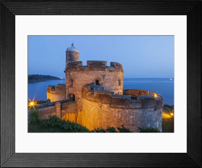 Framed Print : England, Cornwall, St. Mawes, St. Mawes Castle Framed Print : England, Cornwall, St. Mawes, St. Mawes Castle