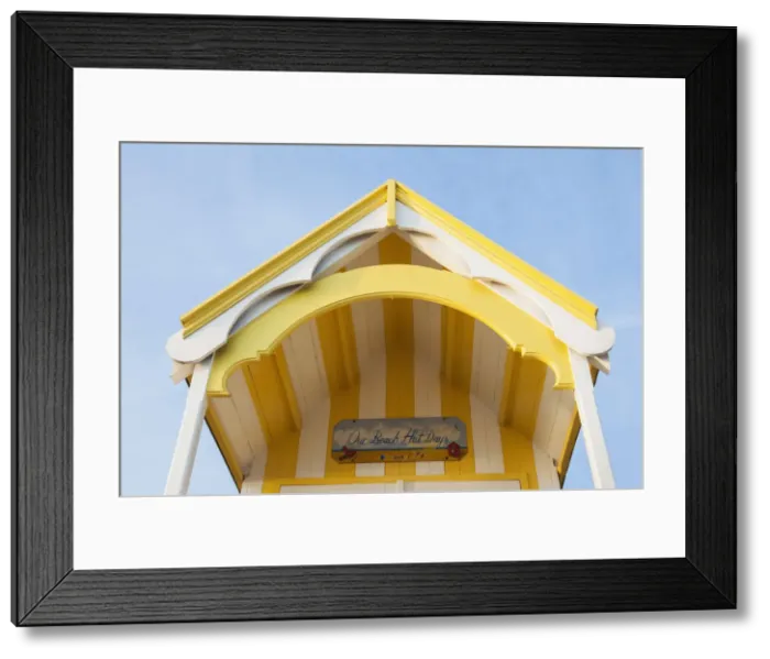 Framed Print : England, East Anglia, Norfolk, Wells-Next-The-Sea, Beach Huts