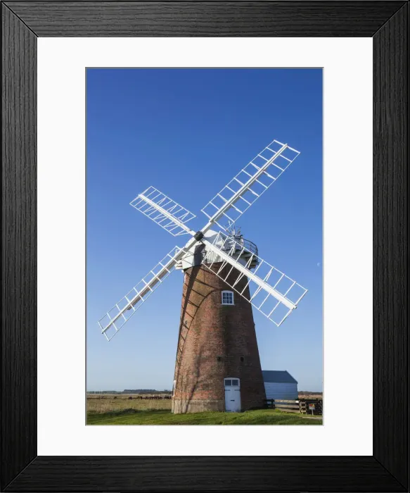 Framed Print : England, East Anglia, Norfolk, Norfolk Broads, Horsey Windpump Framed Print : England, East Anglia, Norfolk, Norfolk Broads, Horsey Windpump