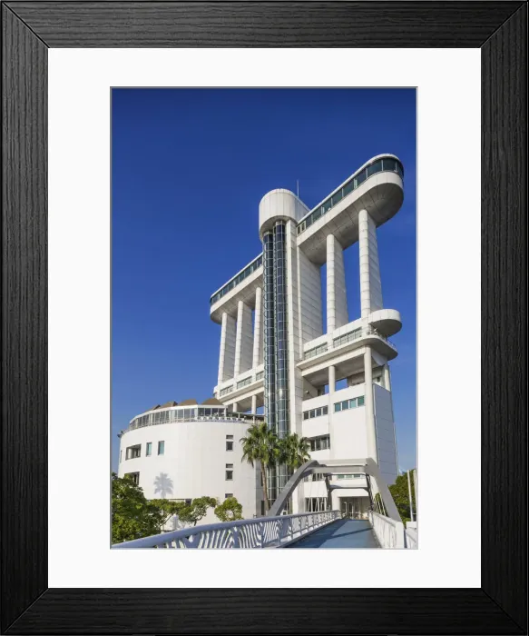 Framed Print : Japan, Honshu, Aichi, Nagoya, Nagoya Port, Nagoya Port Building Framed Print : Japan, Honshu, Aichi, Nagoya, Nagoya Port, Nagoya Port Building