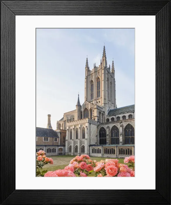 Framed Print : England, East Anglia, Bury St. Edmunds, St Edmundsbury Cathedral