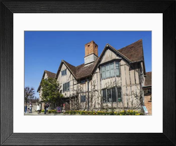Framed Print : England, Warwickshire, Stratford-upon-Avon, Halls Croft Framed Print : England, Warwickshire, Stratford-upon-Avon, Halls Croft