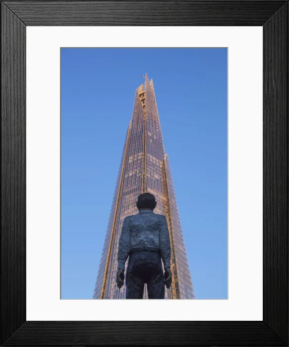 Framed Print : England, London, London Bridge, The Shard Framed Print : England, London, London Bridge, The Shard