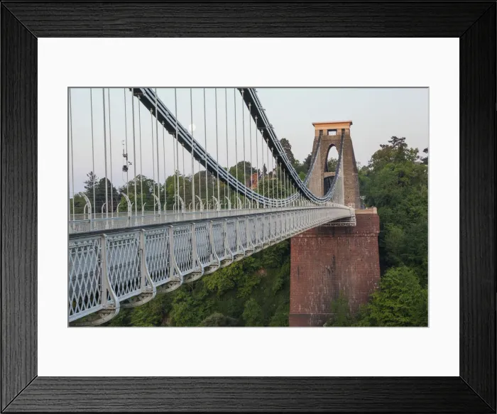 Framed Print : England, Somerset, Bristol, Clifton Suspension Bridge Framed Print : England, Somerset, Bristol, Clifton Suspension Bridge