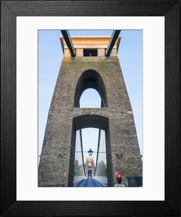Framed Print : England, Somerset, Bristol, Clifton Suspension Bridge Framed Print : England, Somerset, Bristol, Clifton Suspension Bridge