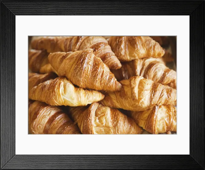 Framed Print : France, Croissants Framed Print : France, Croissants