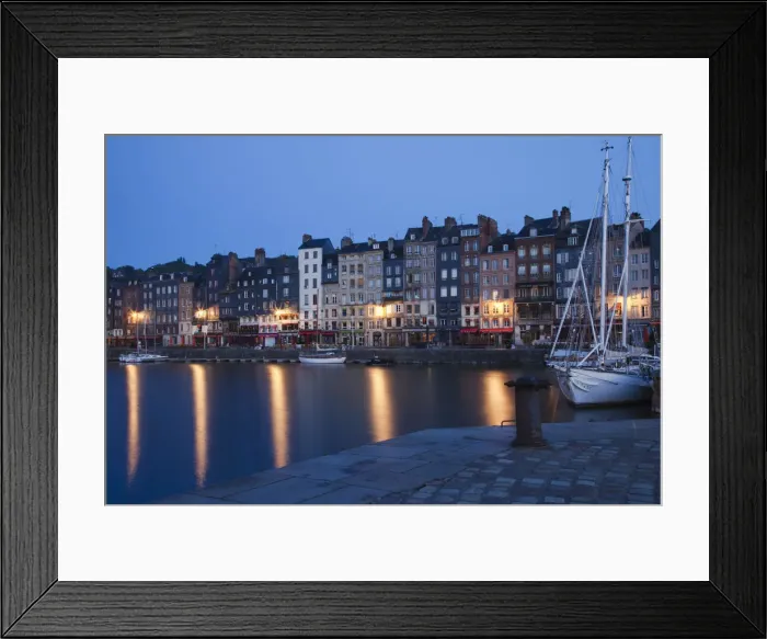 Framed Print : France, Normandy, Honfleur Framed Print : France, Normandy, Honfleur