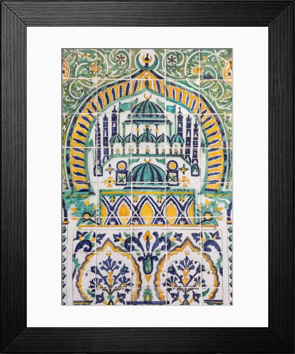 Framed Print : Tunisia, Kairouan, Zaouia of Sidi Abid Al Ghariani Framed Print : Tunisia, Kairouan, Zaouia of Sidi Abid Al Ghariani