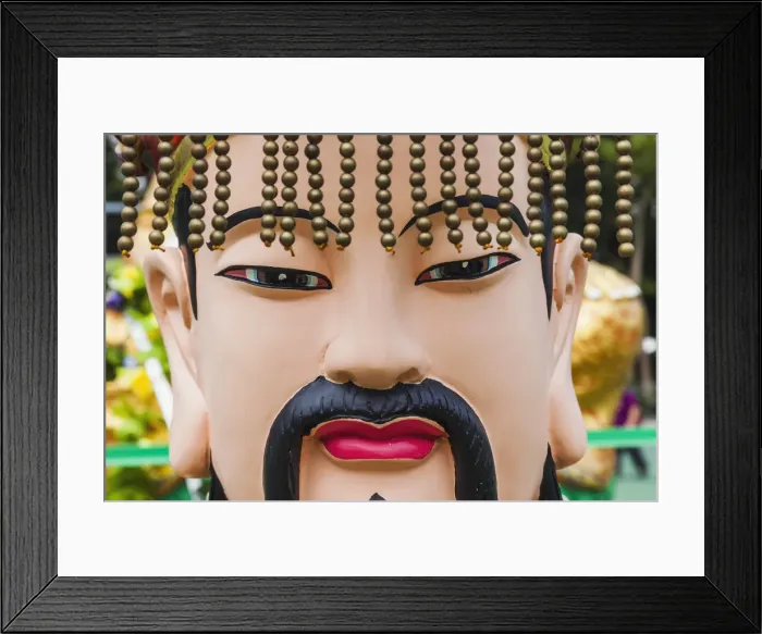 Framed Print : China, Hong Kong, Causeway Bay, Taoist Parade, Taoist Statue Framed Print : China, Hong Kong, Causeway Bay, Taoist Parade, Taoist Statue