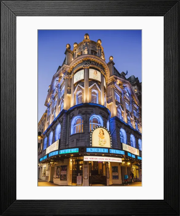 Framed Print : England, London, The West End, Novello Theatre Framed Print : England, London, The West End, Novello Theatre