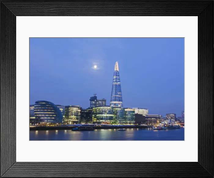 Framed Print : England, London, The Shard and Southwark Skyline Framed Print : England, London, The Shard and Southwark Skyline