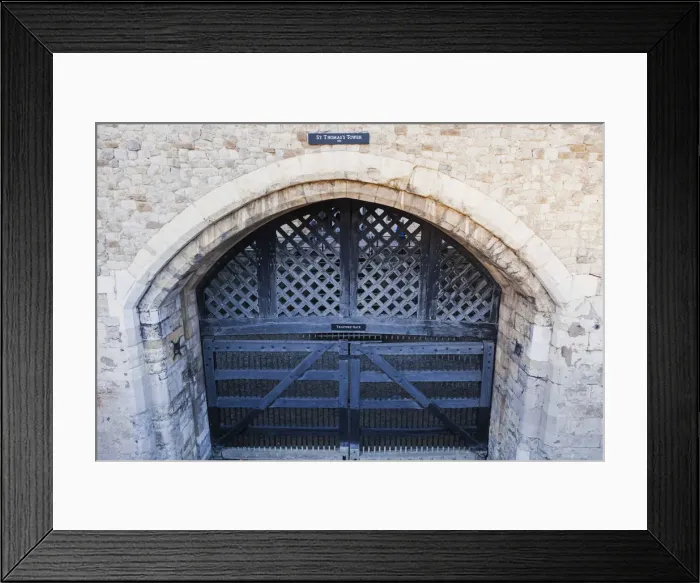 Framed Print : England, London, Tower of London, Traitors Gate Framed Print : England, London, Tower of London, Traitors Gate
