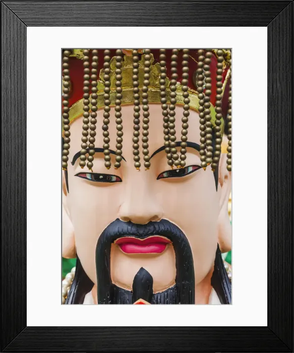 Framed Print : China, Hong Kong, Causeway Bay, Taoist Parade, Taoist Statue Framed Print : China, Hong Kong, Causeway Bay, Taoist Parade, Taoist Statue