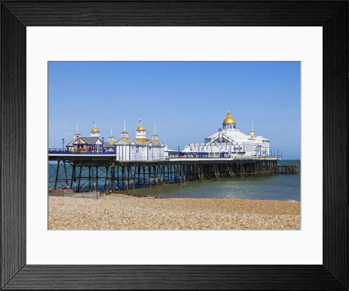 Framed Print : England, East Sussex, Eastbourne, Eastbourne Pier Framed Print : England, East Sussex, Eastbourne, Eastbourne Pier