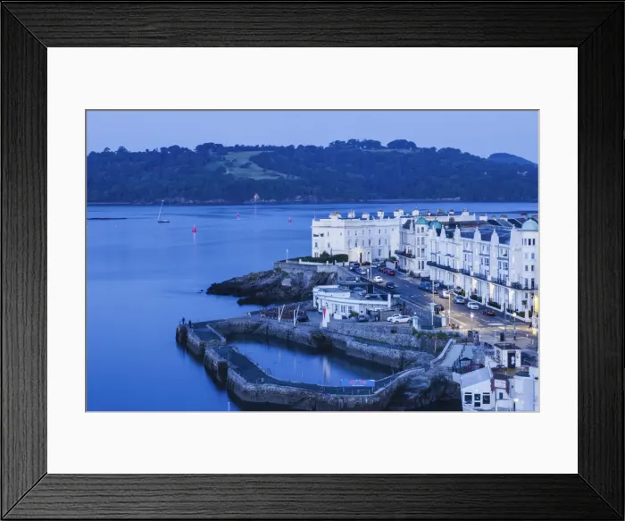 Framed Print : England, Devon, Plymouth, Plymouth Harbourfront Housing Framed Print : England, Devon, Plymouth, Plymouth Harbourfront Housing