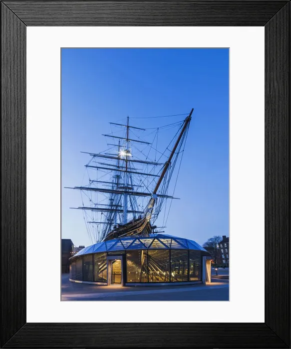 Framed Print : England, London, Greenwich, The Cutty Sark