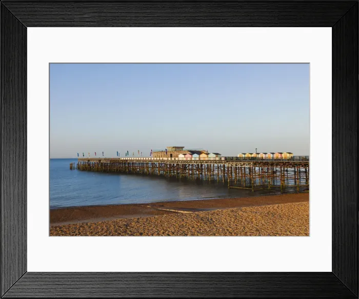 Framed Print : England, East Sussex, Hastings, Hastings Pier Framed Print : England, East Sussex, Hastings, Hastings Pier