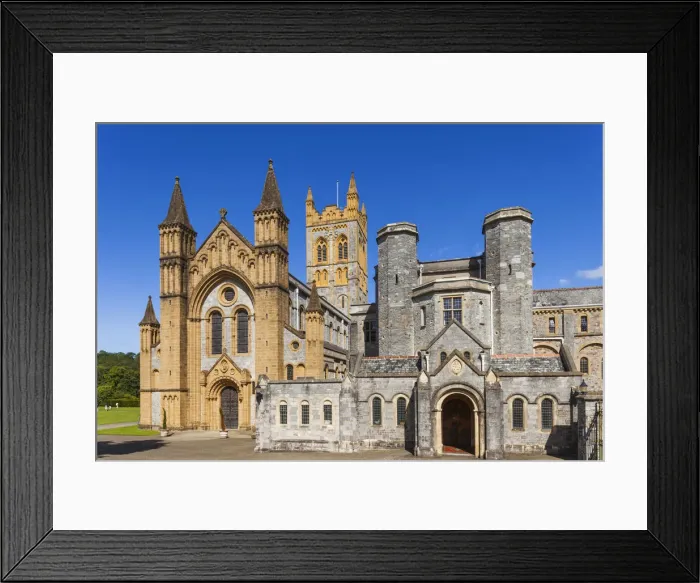Framed Print : England, Devon, Buckfast Abbey