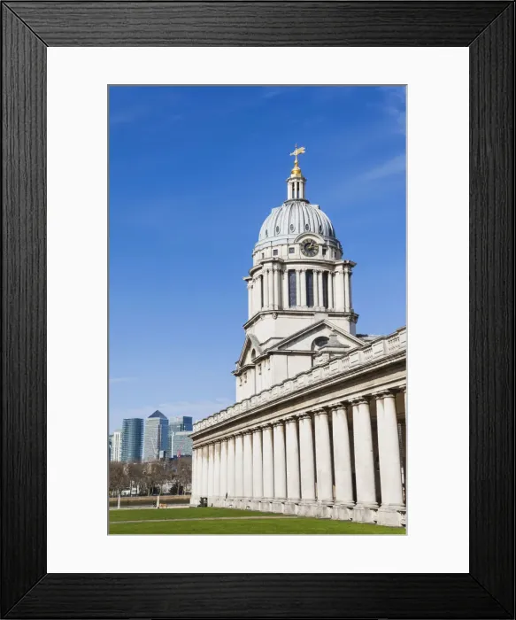 Framed Print : England, London, Greenwich, Old Royal Naval College Framed Print : England, London, Greenwich, Old Royal Naval College
