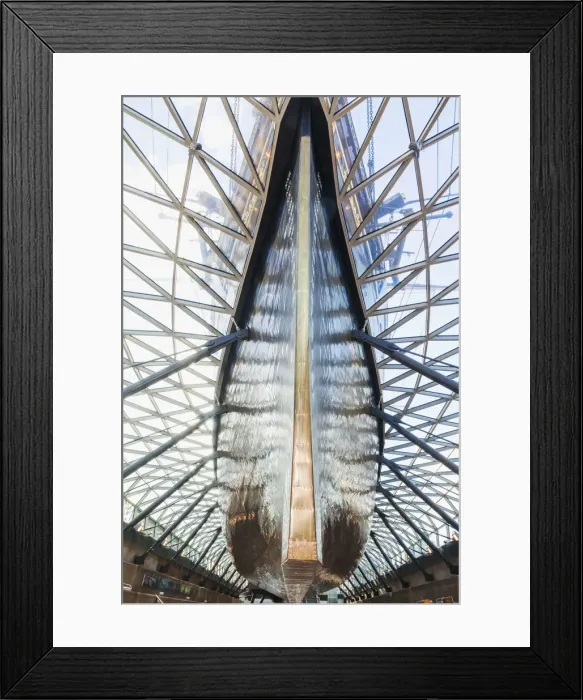 Framed Print : England, London, Greenwich, The Cutty Sark, The Hull Framed Print : England, London, Greenwich, The Cutty Sark, The Hull