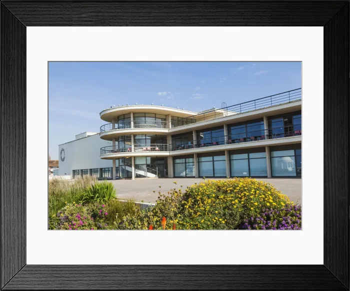 Framed Print : England, East Sussex, Bexhill, De la Warr Pavillion Framed Print : England, East Sussex, Bexhill, De la Warr Pavillion