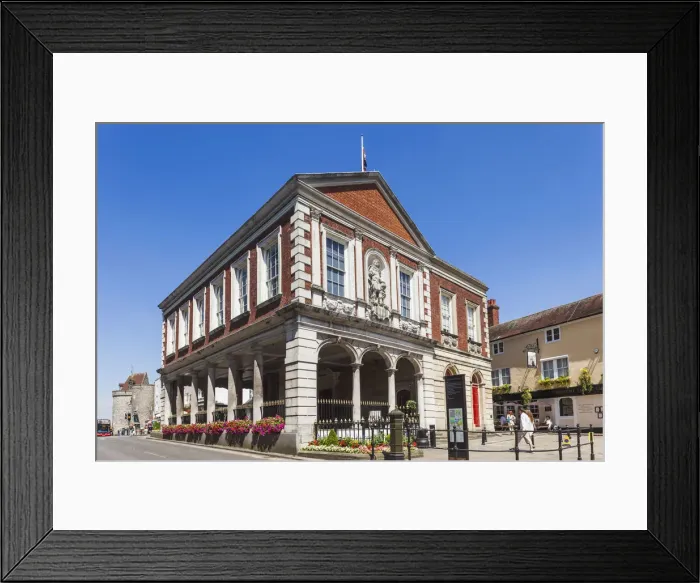 Framed Print : England, Berkshire, Windsor, The Guildhall Framed Print : England, Berkshire, Windsor, The Guildhall