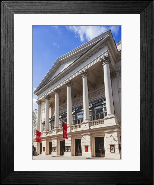 Framed Print : England, London, Covent Garden, The Royal Opera House Framed Print : England, London, Covent Garden, The Royal Opera House