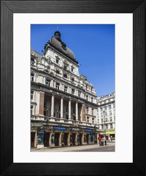 Framed Print : England, London, Westminster, Haymarket and Her Majestys Theatre Framed Print : England, London, Westminster, Haymarket and Her Majestys Theatre