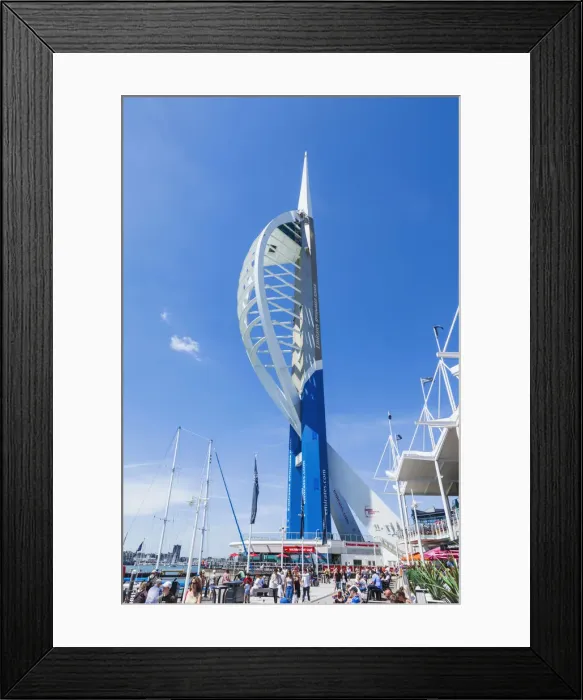 Framed Print : England, Hampshire, Portsmouth, Spinnaker Tower Framed Print : England, Hampshire, Portsmouth, Spinnaker Tower