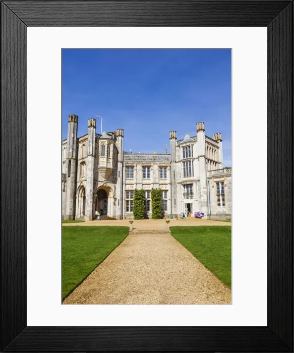 Framed Print : England, Dorset, Christchurch, Highcliffe Castle Framed Print : England, Dorset, Christchurch, Highcliffe Castle