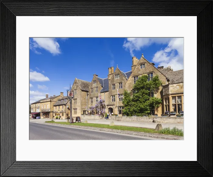 Framed Print : England, Cotswolds, Worcestershire, Broadway, Lygon Arms Hotel Framed Print : England, Cotswolds, Worcestershire, Broadway, Lygon Arms Hotel