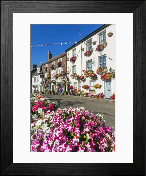 Framed Print : England, Kent, Deal, Colourful Seafront Buildings Framed Print : England, Kent, Deal, Colourful Seafront Buildings