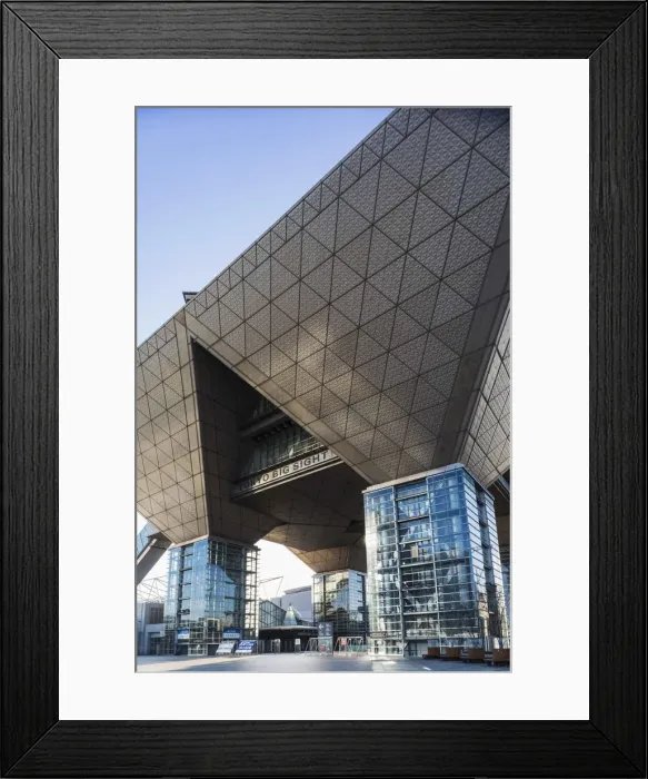 Framed Print : Japan, Honshu, Tokyo, Tokyo Waterfront City, Odaiba, Tokyo Big Sight Convention Center Framed Print : Japan, Honshu, Tokyo, Tokyo Waterfront City, Odaiba, Tokyo Big Sight Convention Center