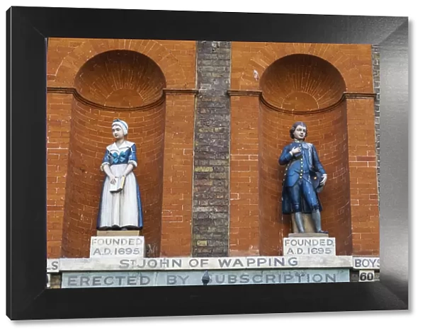 England, London, Wapping, St. John of Wapping School Apartments