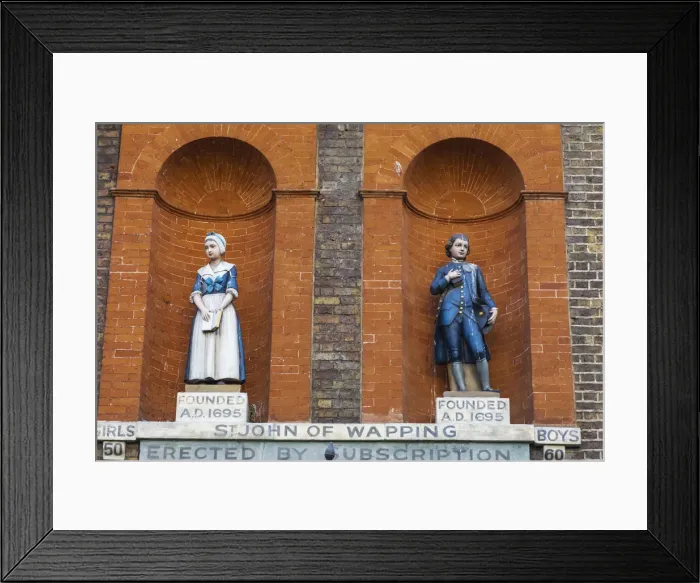 Framed Print : England, London, Wapping, St. John of Wapping School Apartments Framed Print : England, London, Wapping, St. John of Wapping School Apartments