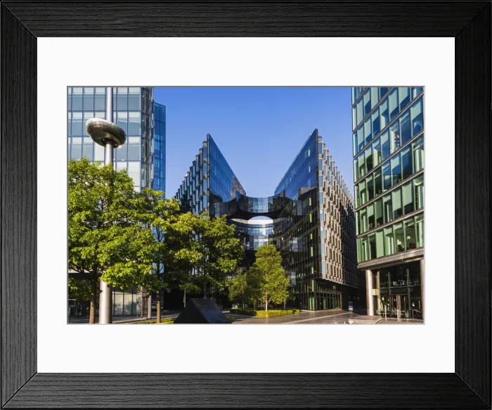 Framed Print : England, London, Southwark, London Bridge City, More London Riverside Offices Framed Print : England, London, Southwark, London Bridge City, More London Riverside Offices
