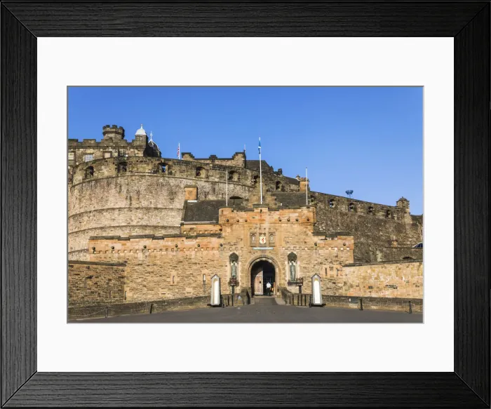 Framed Print : Great Britain, Scotland, Edinburgh, Edinburgh Castle Framed Print : Great Britain, Scotland, Edinburgh, Edinburgh Castle