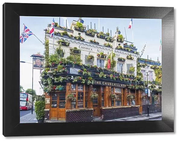 England, London, Kensington, The Churchill Arms Pub