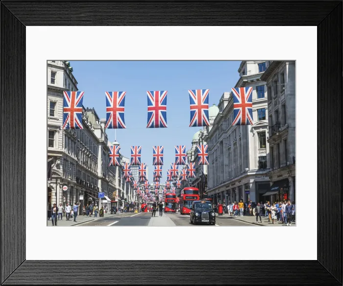 Framed Print : England, London, Regent Street Framed Print : England, London, Regent Street