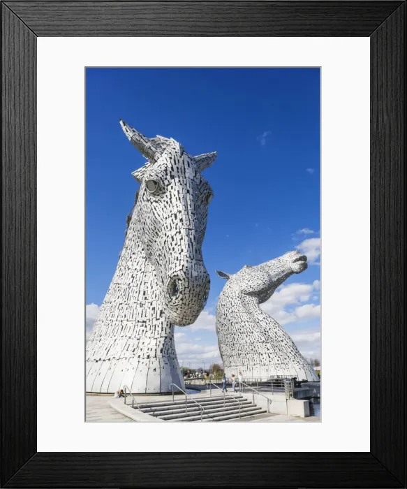 Framed Print : Great Britain, Scotland, Falkirk, Helix Park, The Kelpies Sculpture by Andy Scott Framed Print : Great Britain, Scotland, Falkirk, Helix Park, The Kelpies Sculpture by Andy Scott