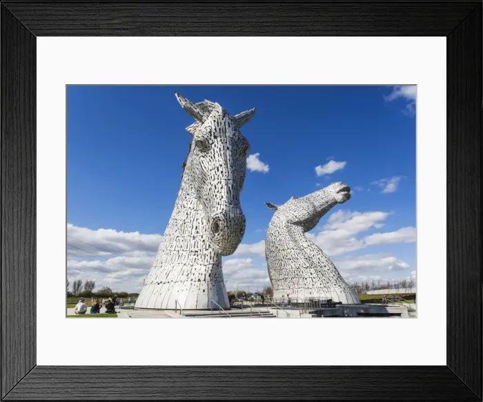 Framed Print : Great Britain, Scotland, Falkirk, Helix Park, The Kelpies Sculpture by Andy Scott Framed Print : Great Britain, Scotland, Falkirk, Helix Park, The Kelpies Sculpture by Andy Scott