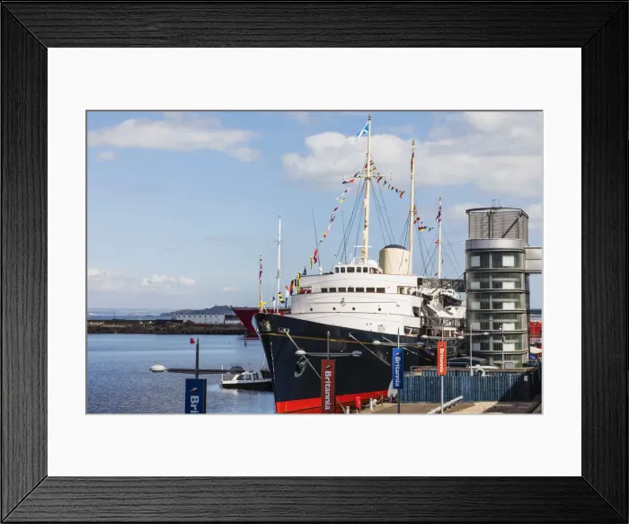 Framed Print : Great Britain, Scotland, Edinburgh, Leith, The Royal Yacht Britannia Museum Framed Print : Great Britain, Scotland, Edinburgh, Leith, The Royal Yacht Britannia Museum