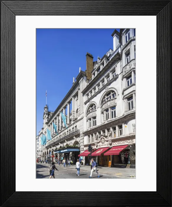 Framed Print : England, London, Piccadilly, Shops and Hotels Framed Print : England, London, Piccadilly, Shops and Hotels